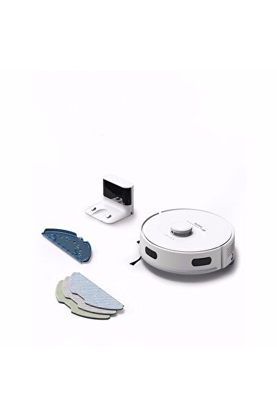 TEFAL Mop Özellikli Akıllı Robot Süpürge Beyaz + Fritöz Airfryer Hava Ile Kızartma & Izgara