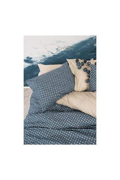 Cotton Box Σετ Παπλωματοθήκη Just Beige Petite Διπλό Βαμβακερό
