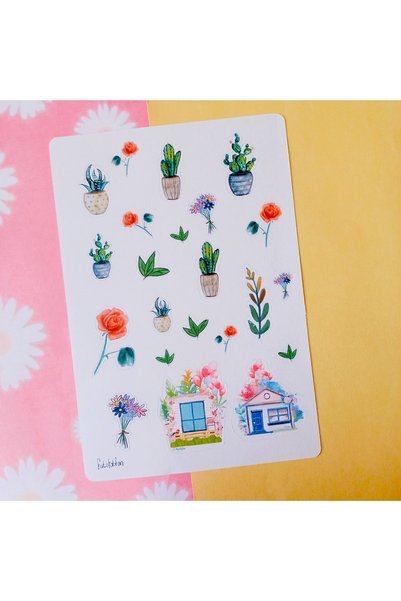 Fatofotofan My Green Sticker Set A5, Nature, Natural, Spring