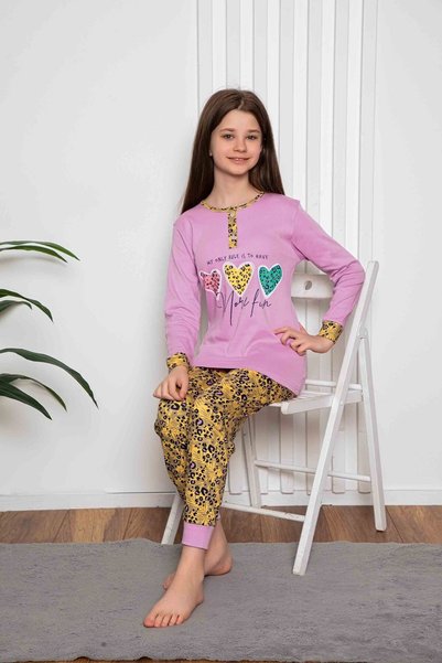 Mutlu City New Season Girl's Travel Waiter Long Sleeve Seasonal Cotton Combed...
