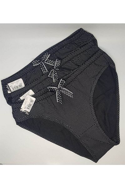 ÇamaşırcımShop Pachet de 12 chiloți de bikini Passion 0728 Little Polka Dot Elastane