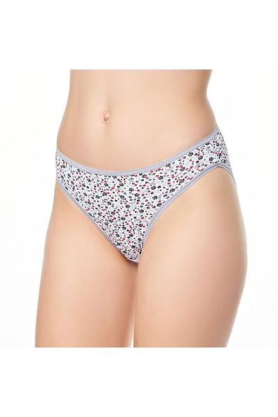 ÇamaşırcımShop Tutku 0813 Çağla Pachet de 6 chiloți de bikini din elastan cu model