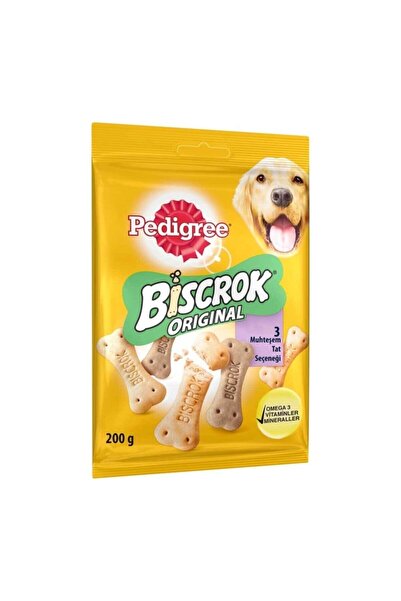 Pedigree 6 Paket Biscrok Köpek Ödül Bisküvisi 200 gr