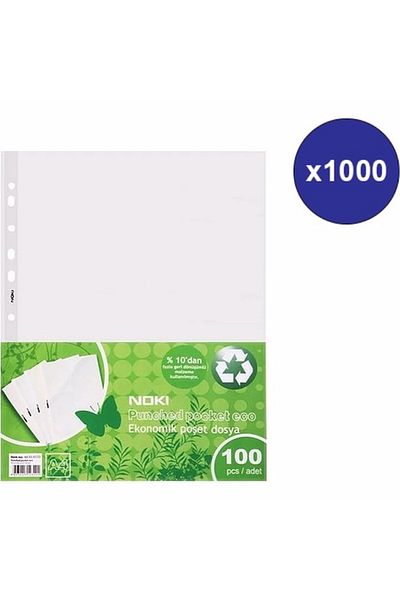 Noki Eco Bag File A-4 1000 Pieces