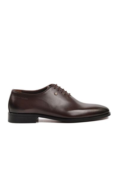 Pierre Cardin 103129 Ανδρικά κλασικά παπούτσια από γνήσιο δέρμα εσωτερικά και εξωτερικά καφέ