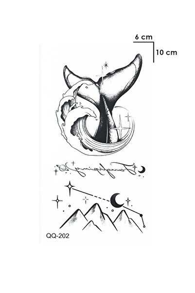 Everglow Jewelry Minimal Doodle Geçici Dövme