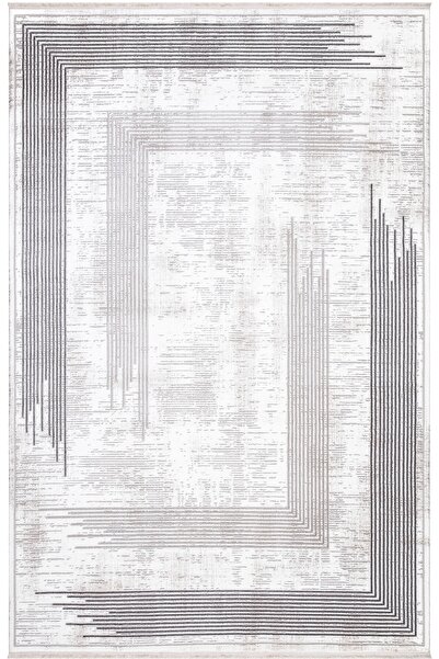 İpek Mekik Halı Gordion 16108 Yumuşak Tuşeli Modern Ve Spor Görünümlü Işıltılı Makine Dokuması Halı