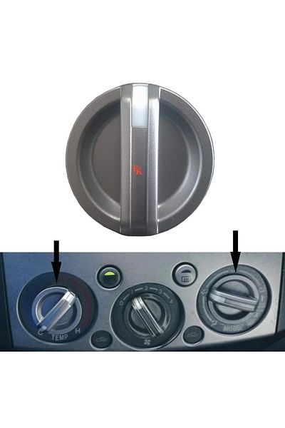 fkoto Ranger Compatible Heating Temperature Adjustment Knob Left and Right [1 Piece] 2006-2008