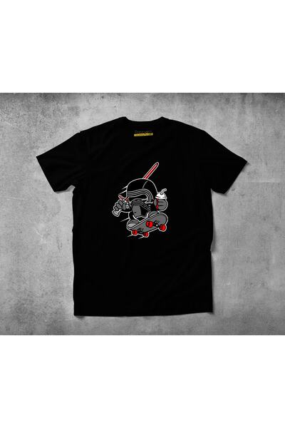 Freeyez Tricou Kylo Skate unisex din bumbac pieptănat
