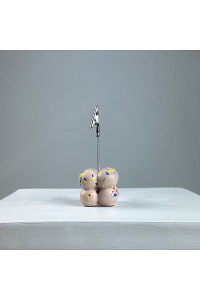 oasis decoration Cream Bubble Splash Note Holder