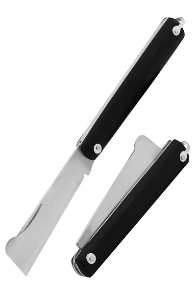 Telvesse Pamukkale Straight Grafting Knife Plastic Handled Grafting Scissors with Skull Grafting Knife