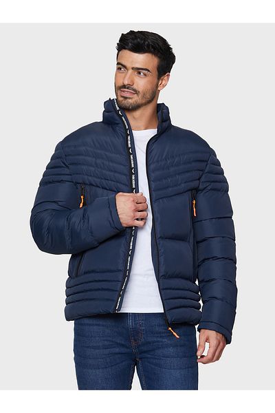 Threadbare Winterjacke - Dunkelblau - Basic