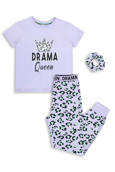Threadgirls Pyjama - Lila - Landschaft