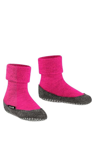 FALKE Kinder Hausschuhe - Cosyshoe, Pantoffeln, Anti-Rutsch, Schurwolle