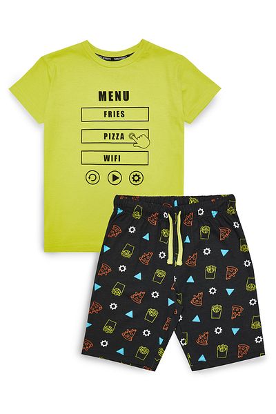 Threadboys Pyjama - Gelb - Camouflage