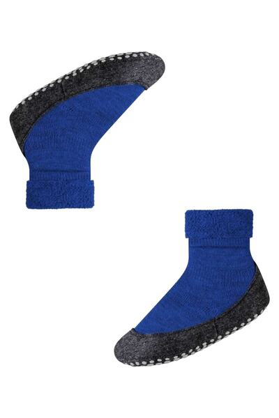 FALKE Kinder Hausschuhe - Cosyshoe, Pantoffeln, Anti-Rutsch, Schurwolle