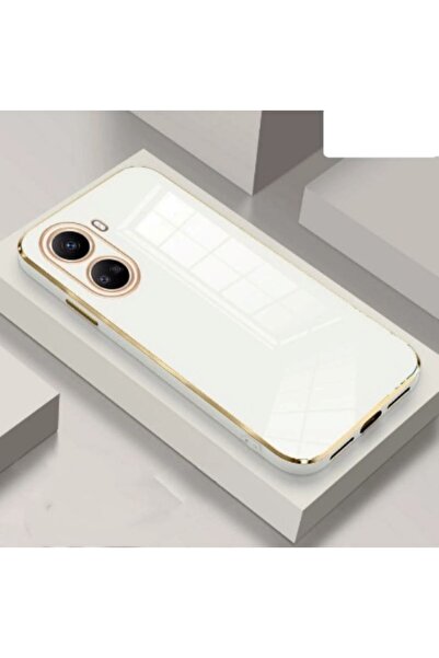 Nezih Case Huawei Nova 10 Se Uyumlu Kamera Korumalı Altın Rengi Kaplamalı Şık...