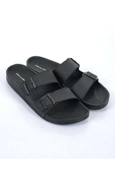Pierre Cardin Black Men's Slippers 2spc7038