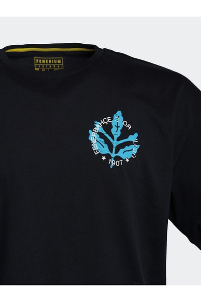 Fenerbahçe Men's Tribune Back Printed T-Shirt