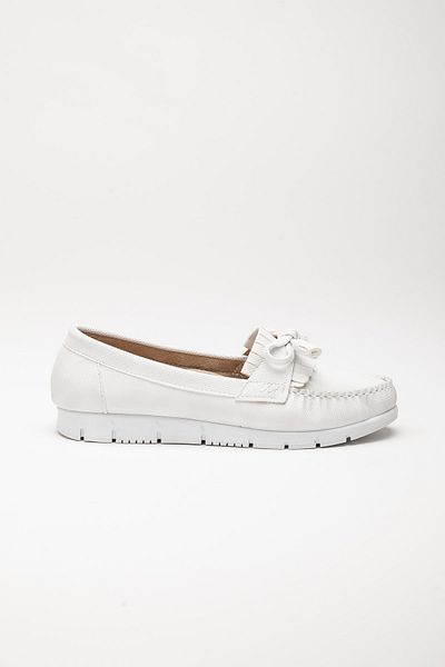 Lukatlove Women's White Orthopedic Ballerinas
