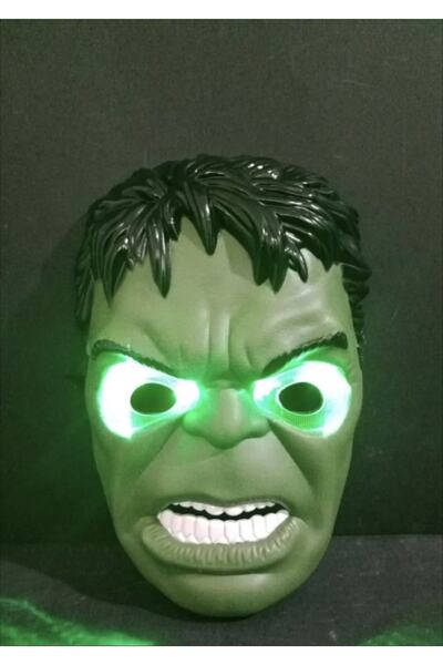 TOPROCKSTORE Avengers Işıklı Hulk Maske