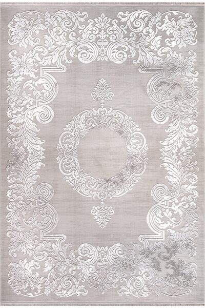 İpek Mekik Halı Sardes 6937a Yumuşak Dokulu Modern Ve Geleneksel Desenli Üst ...