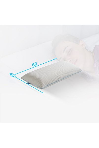 Simple. The Pillow Jumbo Size Visco Perna Memory Foam Perna pentru gat Perna Memory Ultra Size 80*40*15