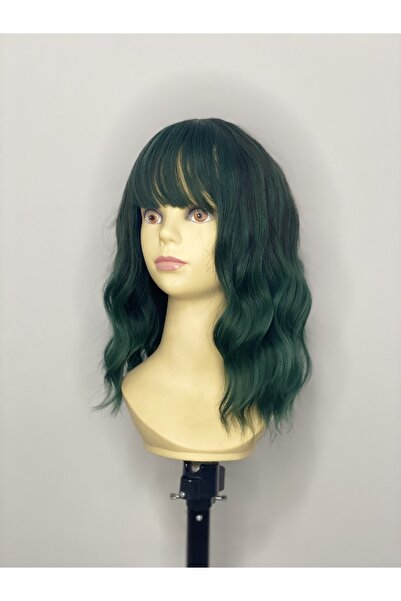 AHSEN PERUK Küt Yeşil Exclusive Luxury Peruk