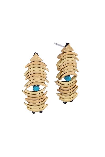 Juju Brackets Earrings With Stones