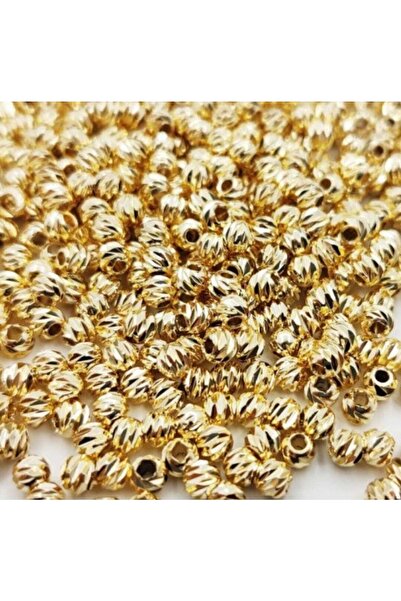 HASAN ERDOĞAN 4 مم 500 قطعة من مادة النحاس لا تشويه خرز دوريكا الذهبي فاصل مستلزمات المجوهرات