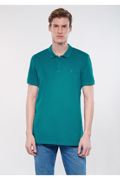 Mavi Πράσινο μπλουζάκι Polo Regular Fit 8804371926