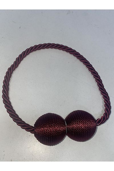 MAGNİS Magnetic Curtain Collector Accessory Claret Red