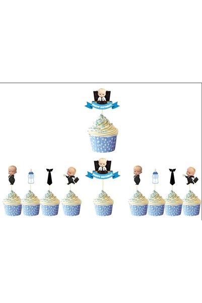 Big Party Boss Baby Themed Toothpick 10 pcs