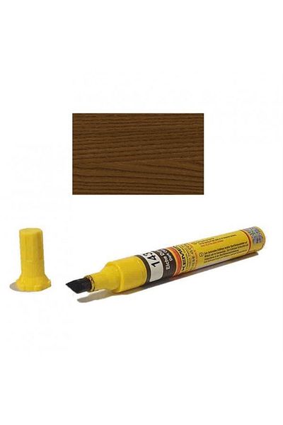 Kementaş 143 Model DaRk Oak PTK 44 Wooden Touch up Pen - Semi CoveRing