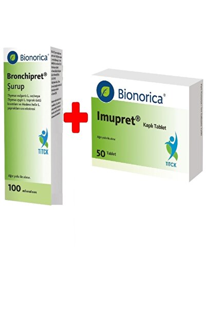 bionorica Bronchipret Bitkisel Şurup 100 ml Imupret 50 Tablet
