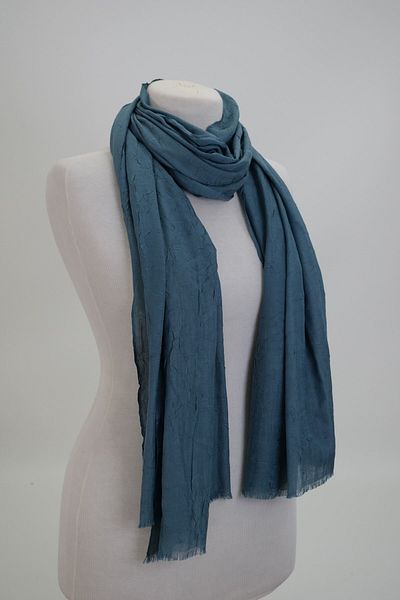 Miabella Home Bamboo Kraş Shawl Cotton No-Ironing 4 Seasons Tulle Αντικολλητικό λάδι σάλι κατά του ιδρώτα