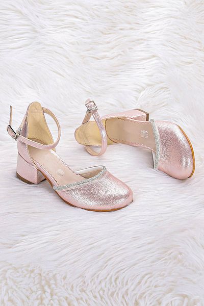 KARAMAZI Vakko 771 Girl's Stone Detailed 5 cm Heeled Sandals