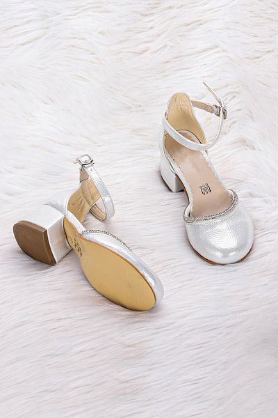 KARAMAZI Vakko 771 Girl's Stone Detailed 5 cm Heeled Sandals