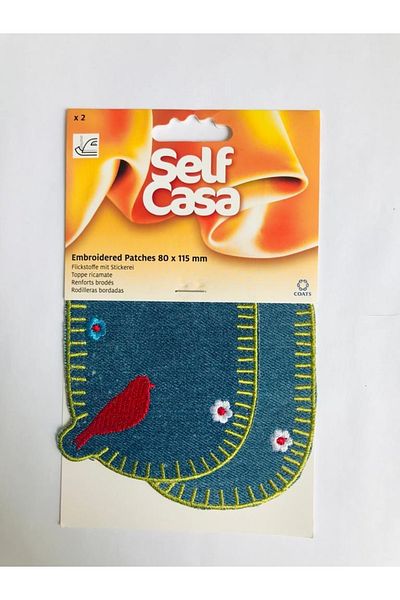 Self Casa Blugi din denim care se lipesc cu călcat Broderie țesută Cot Genunchi Reparare Patch Patch Iron On Motiv 6