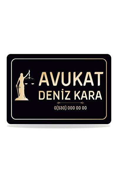 Genel Markalar Avukat Tabelası-meslek Tabelası Kompozit