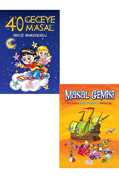 Nesil Yayınları 40 حكايات وحكايات إلى مجموعة كتب السفينة الليلية