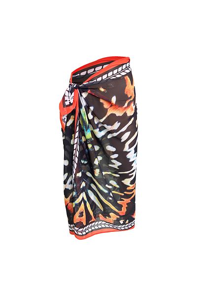 Bolder Emily Butterfly Silk Chiffon Pareo