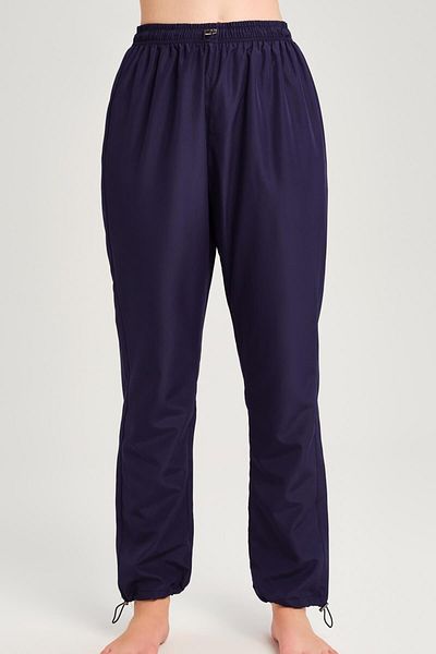 Haşema Υφαντό παντελόνι Navy Blue