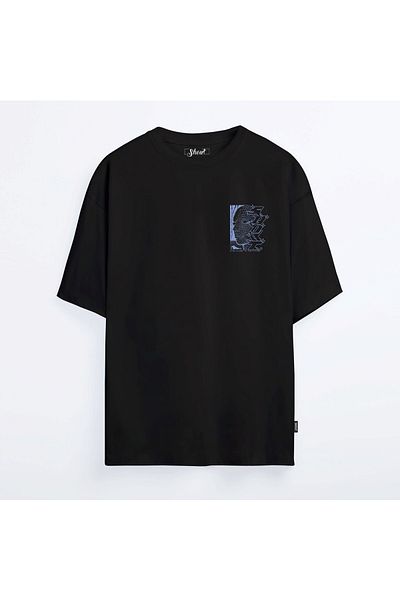 Shout Υπερμεγέθη μπλουζάκι Stay Close To The Future Unisex