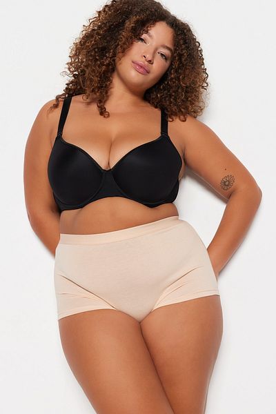 Trendyol Curve Schwarze Boxershorts im 2er-Pack TBBSS23CM00025