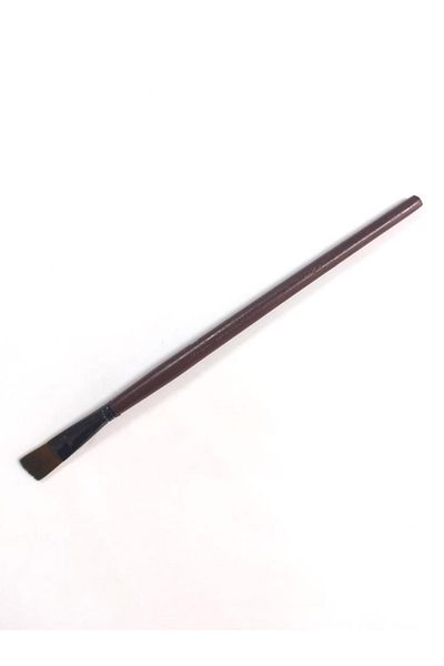 ehobici Economical Flat Cut Synthetic Brush No:8