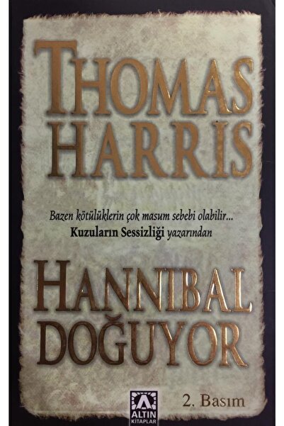 Kişisel Yayınlar Hannibal Doğuyor Thomas Harris