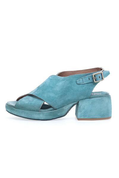 A.S.98 Sandalette - Grün - Blockabsatz