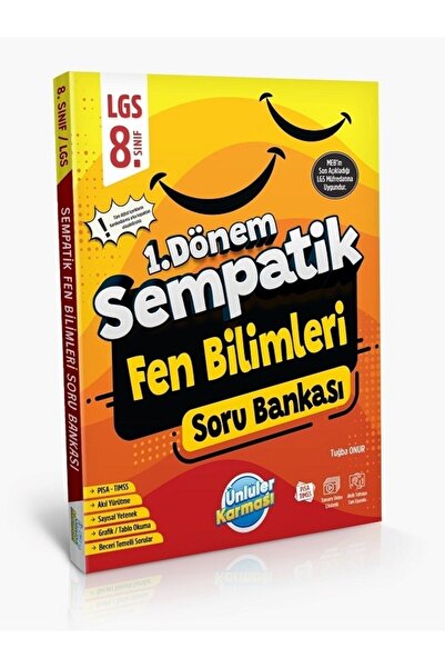 Ünlüler Karması 8. Sınıf Lgs Sempatik Fen Bilimleri Soru Bankası 1. Dönem
