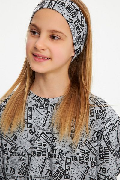 Babygiz Girl's Cotton Combed Cotton, Anti-Slip, Anti-Sweat, Ultra Light, Flexible Patterned Hair Band Bandana